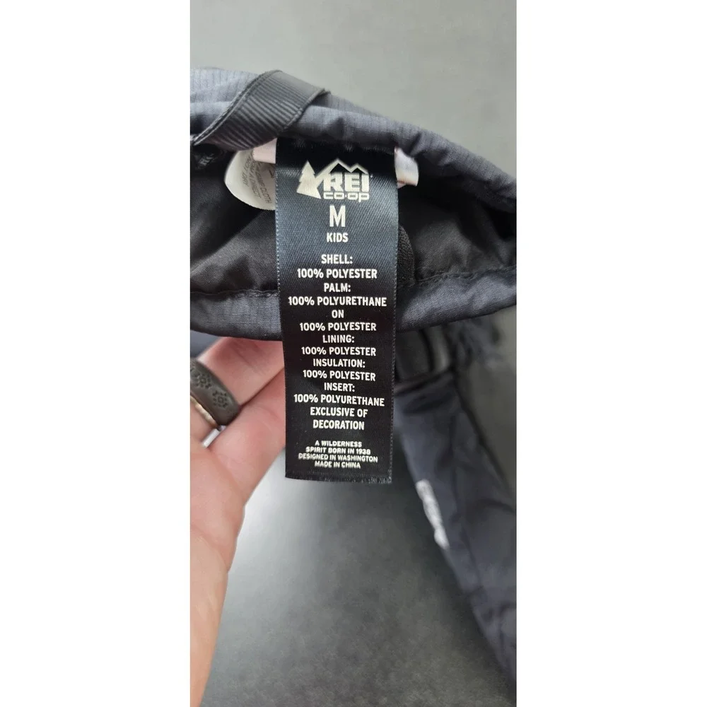 New REI Co-op Mountain Gloves Mittens Youth Kids M Ski Snowboard Outdoor Winter